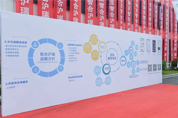 又一家！南京智合滬瑞生態(tài)環(huán)境研究院在園區(qū)揭牌